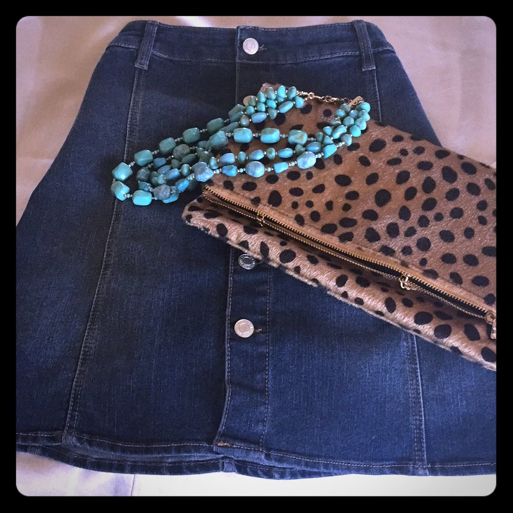 Denim skirt
